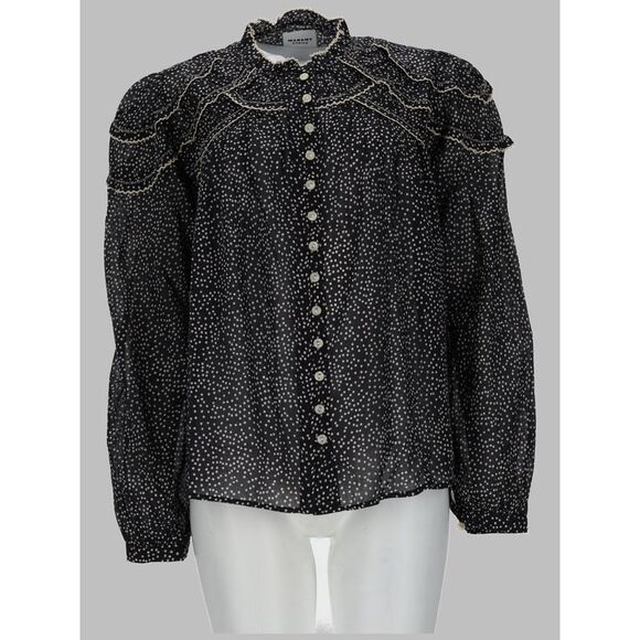 MARANT ÉTOILE Sweaters - Marant Étoile Women Camicia "Christa" In Voile Di Cotone